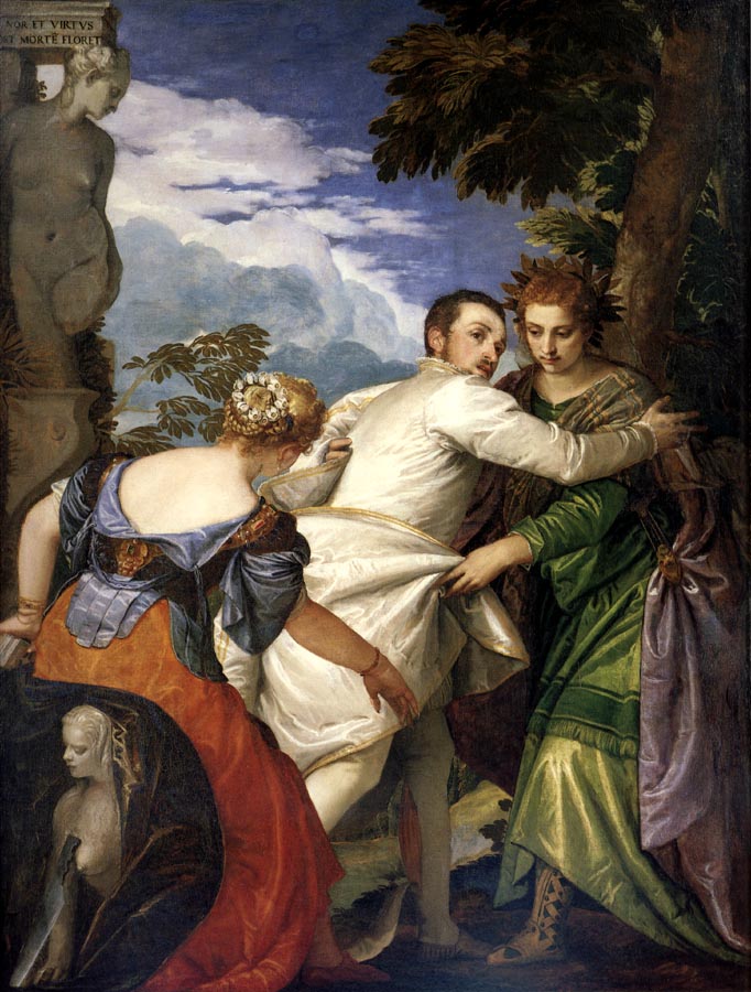 Allegory of virtue and vice